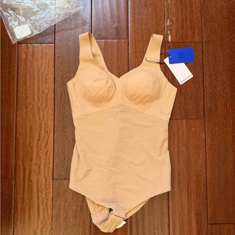 Honeylove Sand Shapewear/tank Bodysuit